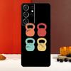 Bodybuilding Gym Fitness Cover For Samsung Galaxy S25 S24 S23 S22 S21 S20 Ultra S9 S10 Plus S25 FE S24 FE Phone Case