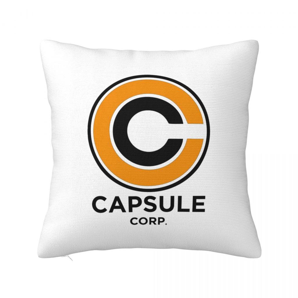 Capsule Corp Corporation Logo Square Pillowcase Cushion Cover Pillow Case Throw Pillow Cover for Home Sofa Living Room