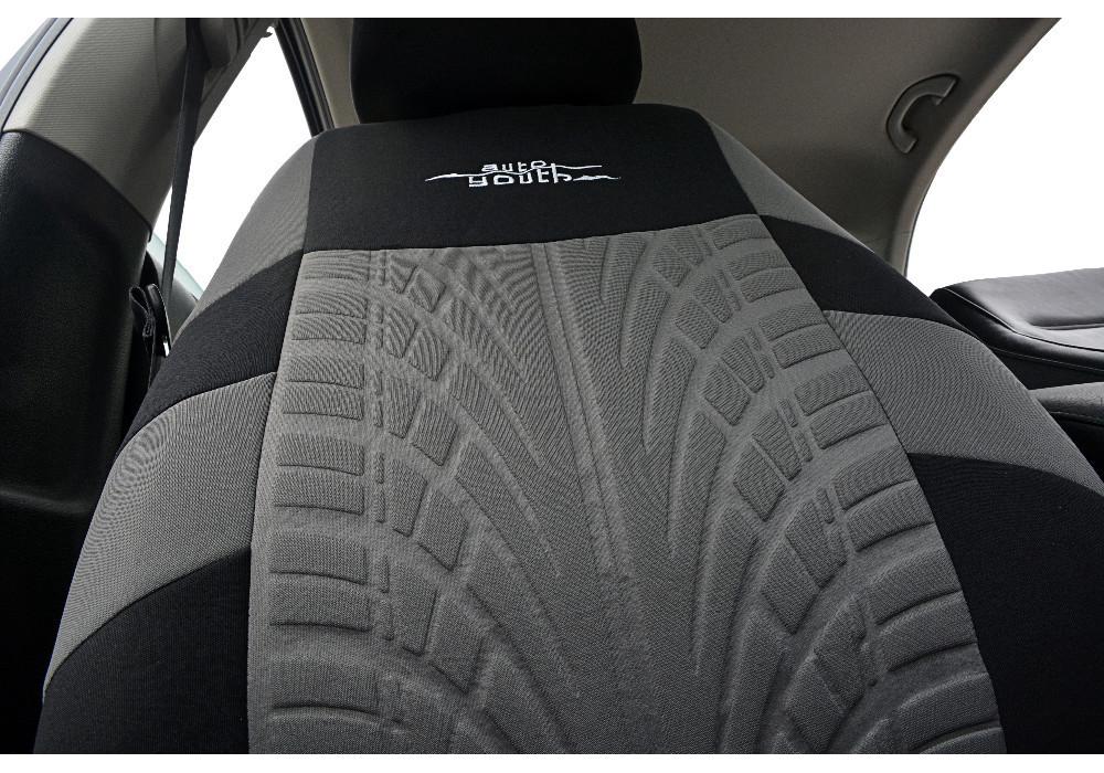 Temu Embroidered Car Seat Cover with Tire Pattern - For Export To Russia and Mexico