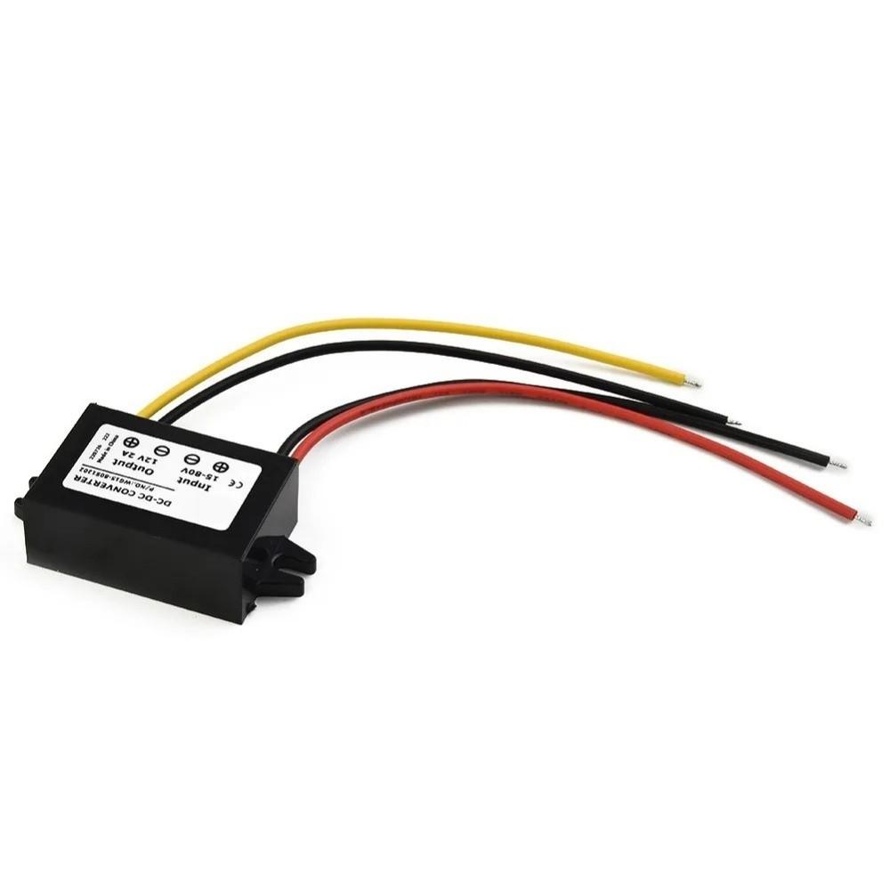 DC 15V-80V To DC 12V 2A Voltage Regulator Step-Down Voltage Reducer Buck Converter  Boat