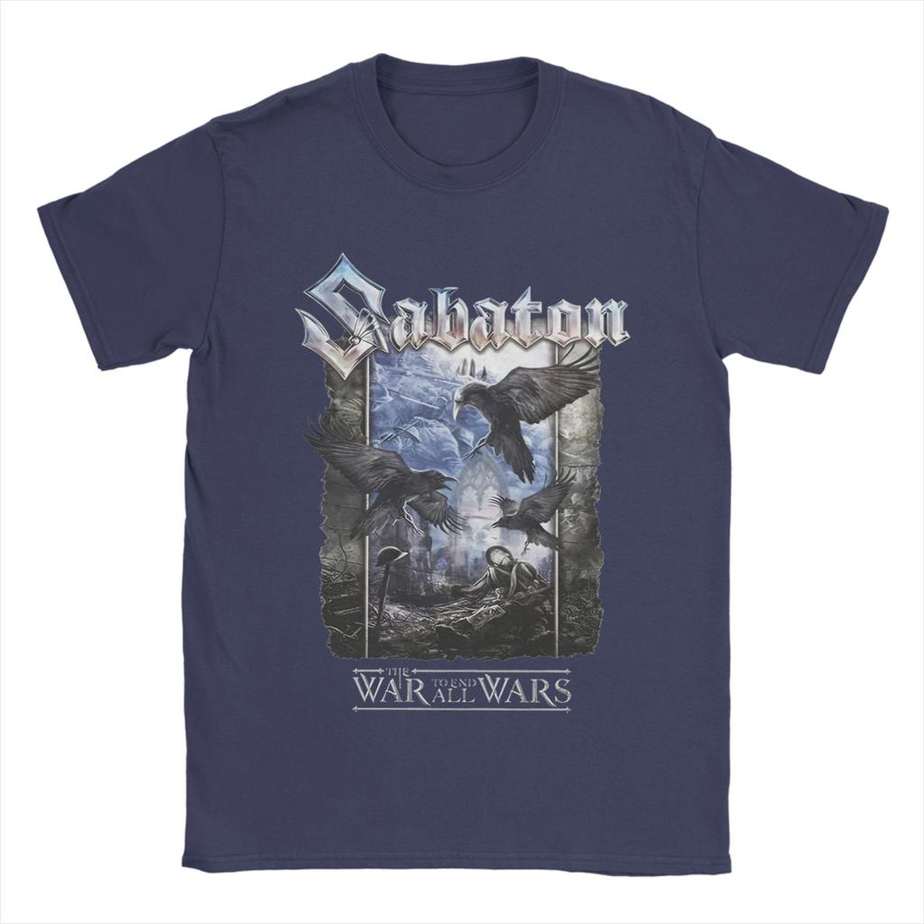 S-Sabatoned The War To End All Wars  Graphic Printing T Shirts for Men Women  100% Cotton  Tee Shirt Clothing