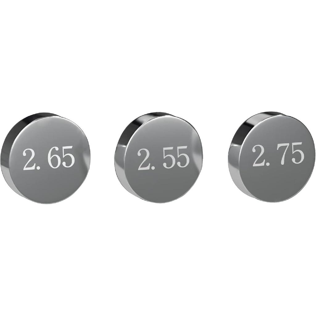 AHL 7.48mm O.D. Adjustable Valve Shim Kit 1.20mm-3.50mm Thick for Yamaha YZ250F YZ250 F 2001-2012 (47pcs)