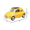 Kyosho Bburago 1/24 Fiat 5OOF 1995 Yellow Finished Product