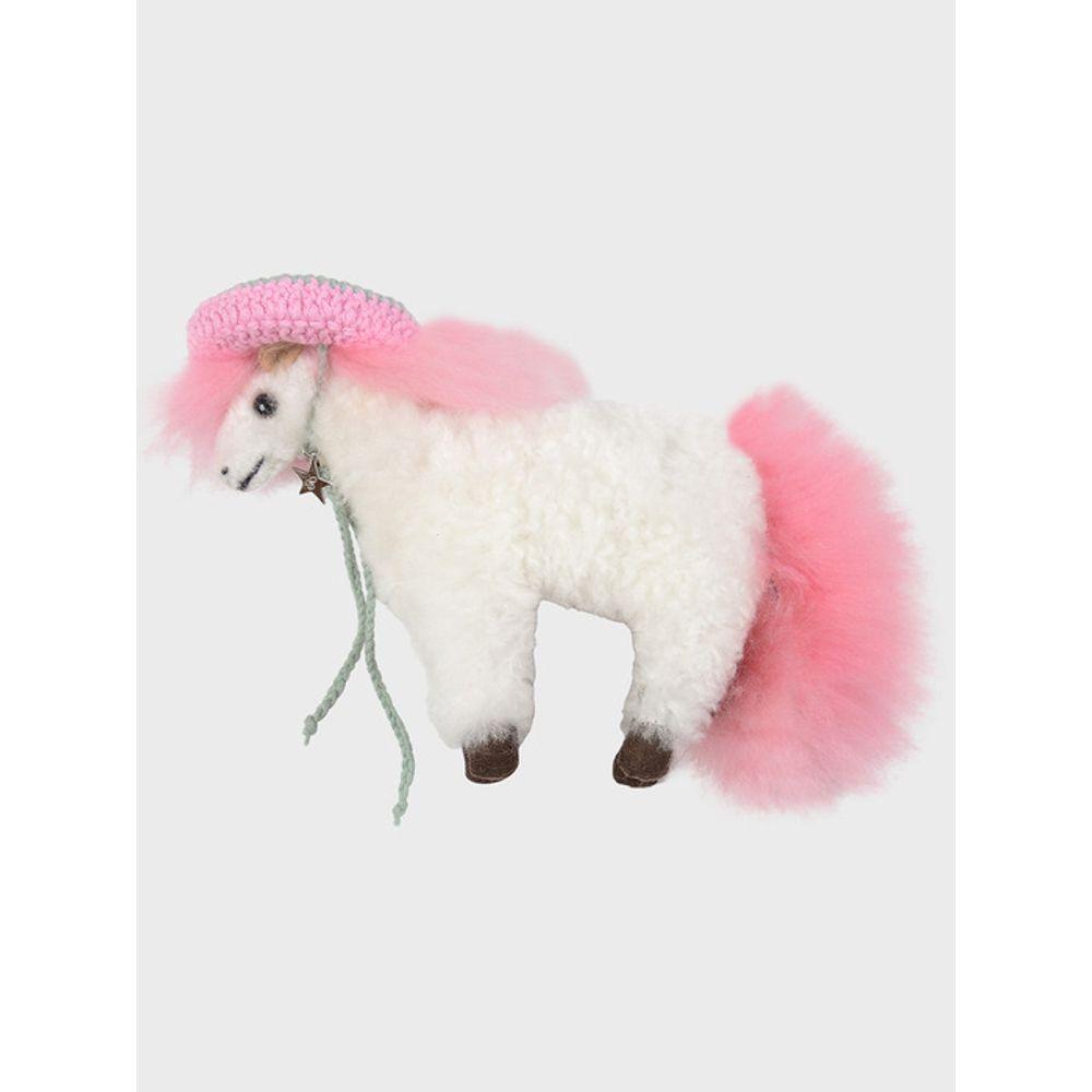 Eireve FURNY DOLL BAG CHARM KEYCHAIN (PINK)