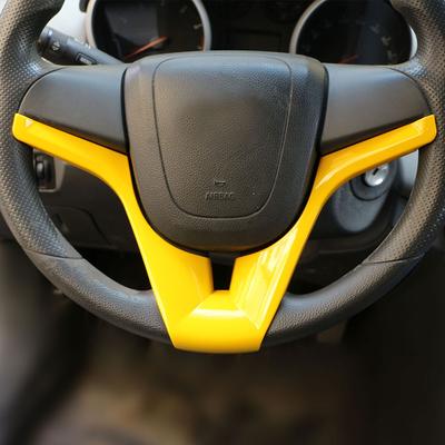Για Chevrolet Cruze Sedan Hatchback 2009 - 2014 Trax Tracker 2013-2016 Κάλυμμα Πλαϊνών Τιμονιού Αυτοκόλλητο Διακοσμητικό Αξεσουάρ