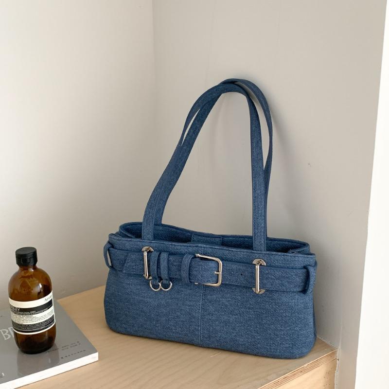 Niche trendy underarm bag women's retro belt portable small square bag fashionable versatile commuter shoulder bag women