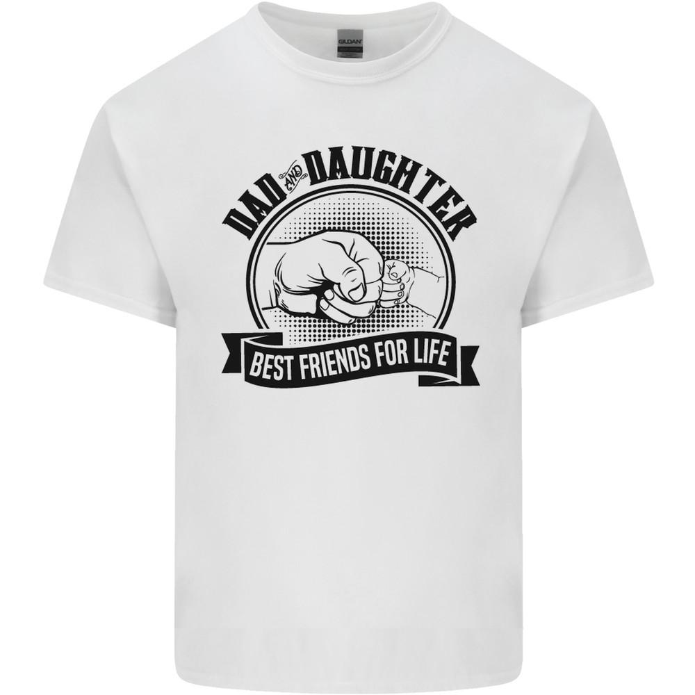 Dad & Daughter Best Friends Fathers Day Mens Light Cotton T-Shirt Unisex T-Shirt M