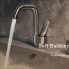 Brass Basin Faucet 720° Rotating Bathroom Sink Faucet Mixer Deck Mounted Water Tap Shower Head Aerators Plumbing Tapware