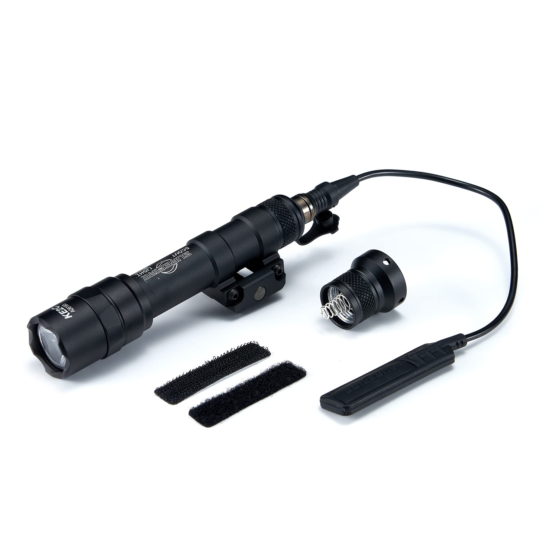 

SF M600B Flashlight Replica 20mm Rail Compatible (Black)