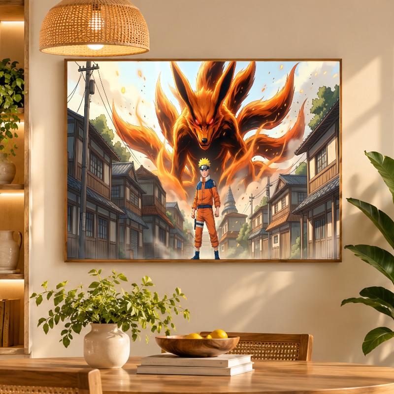 5D Diamond Painting Naruto Uzumaki DIY Full Drill Diamond Art Kit Home Decoration