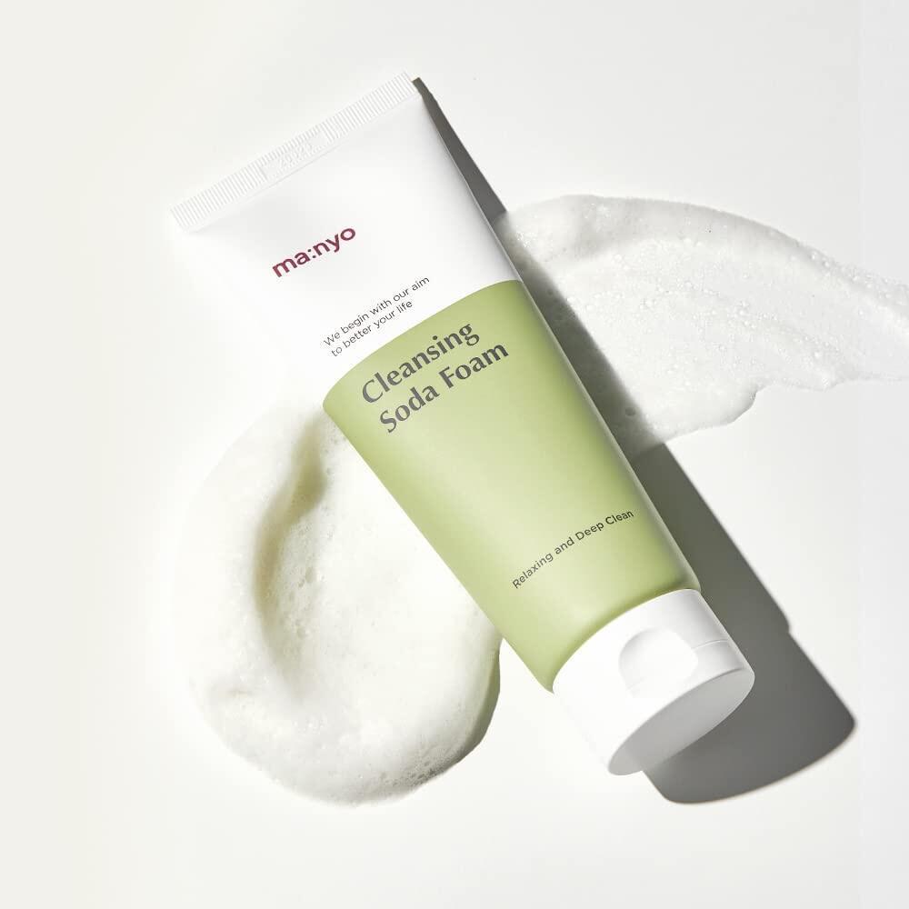 En stock Manyo Factory Mousse Nettoyante au Bicarbonate de Soude Nettoyant Visage 150mL