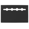Portable Guitar Effect Pedal Board Professional Step Design Single Effect Board Nonslip Effect Track Board Easy To Use