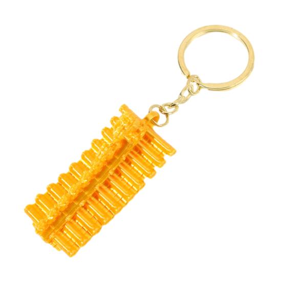 

Keychain Pendant Forbidden City Rooftop Animal Keychain National Style Cultural Keyring Chinese Retro Auspicious Roof Animal Design Key Holder ціан