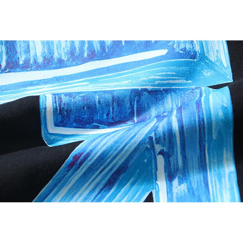 1237 Off-White 2025 Autumn and Winter New OW Three-dimensional Square Arrow Pattern Men's and Women's Hooded Sweatshirt