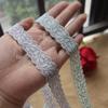 2cm Wide Elastic Lace Trim for Skirt Hem Decoration - 2 Meters