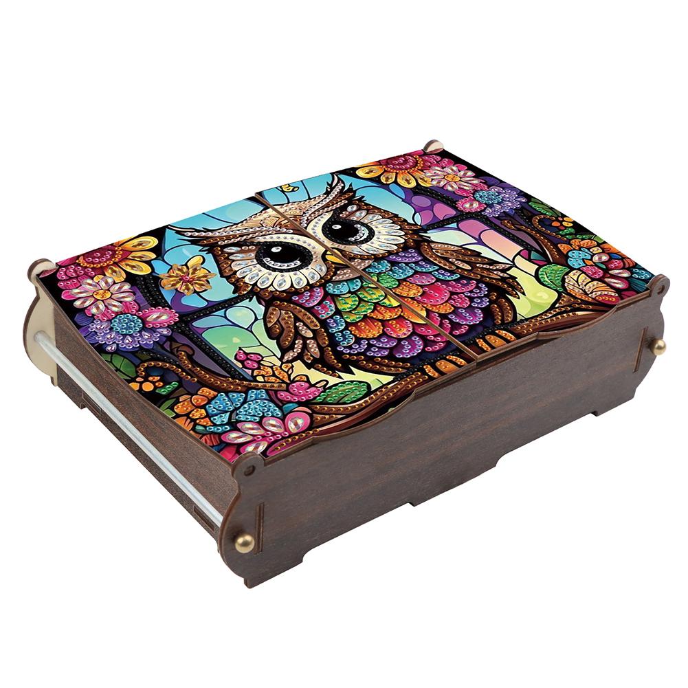 Diamond Painting Storage Box Ring Organizer Case DIY Diamond Painting Kit DIY 5D Diamond Painting Jewelry Box for Women