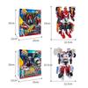 Two Mode Carbot Penta Storm X Transformation Robot To Car Action Figures Deformation Rescue Car Toy for Children Gift