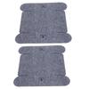 2 Pcs Desktop Storage Felt Box Foldable Felt Storage Basket Makeup Organizing Basket for Home