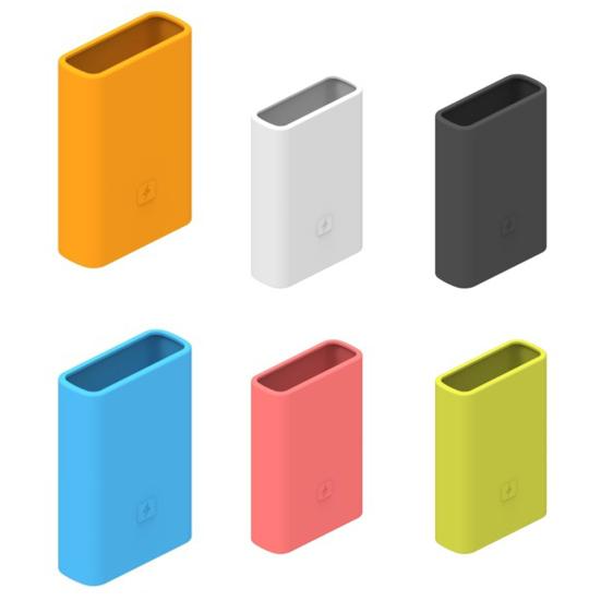 Power Bank Protective Color Dust-Proof-Sleeve Drop-Proof Cover Solid Power Bank Silicone Case