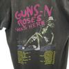 80s Banned T-shirt Guns N' Roses Short Sleeve T-shirt Black Band T Men's Used