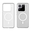 For Xiaomi 15 Pro Case Compatible with MagSafe TPU+PC Slim Matte Translucent Phone Cover