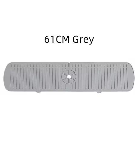 Silicone Drain Mat, Kitchen Faucet Sink Splash Guard,  Sink Draining Pad Behind Faucet,For Kitchen & Bathroom Countertop Protect