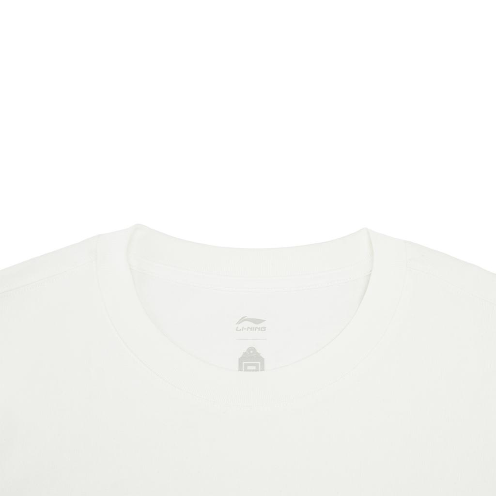 Li Ning Sports Lifestyle Series Polo Collar Logo Letter T-Shirt Men Tops AHSW411-1