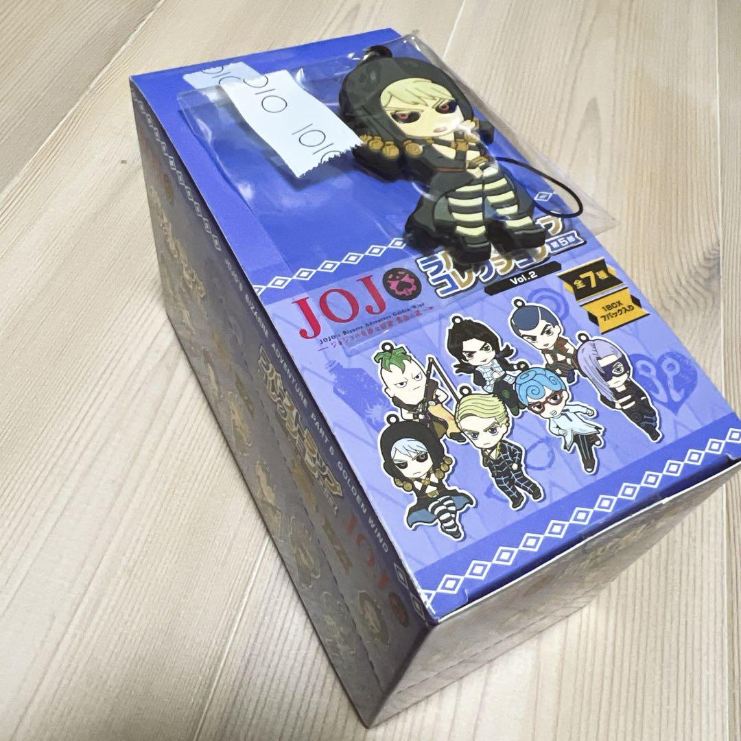 

[Б/У] JoJo s Bizarre Adventure Коробка резиновых брелоков Команды Убийц с бонусом