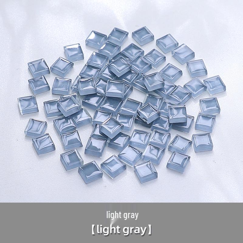 1cm Crystal Glass Colored Stones Mosaic DIY Kit for Kids