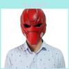 Maska z żywicy Red Hood z Arkham Knight w stylu horroru do cosplayu i na Halloween