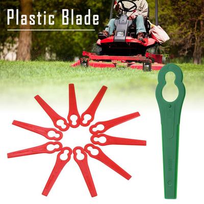 50/100PCS Plastic Brushcutter Blade Lawn Mower Blades Grass Trimmer Replacement Blade Set Garden Power Tools Accessories
