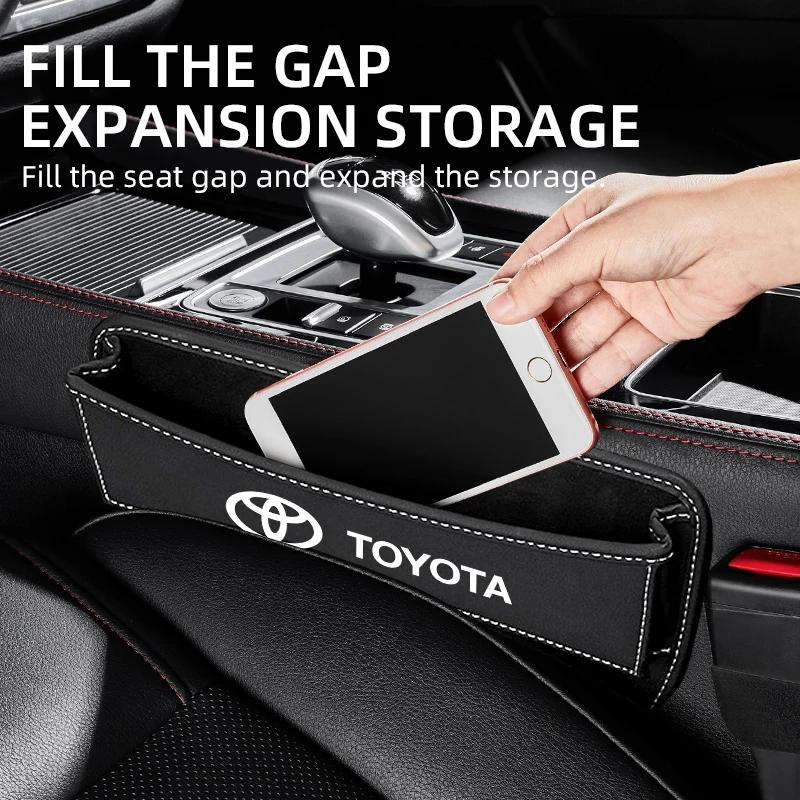 Car Stickers Pocket Storage Bag Car Storage Car Accessories Car Supplies For Toyota Corolla Camry Hilux Rav4 Yaris