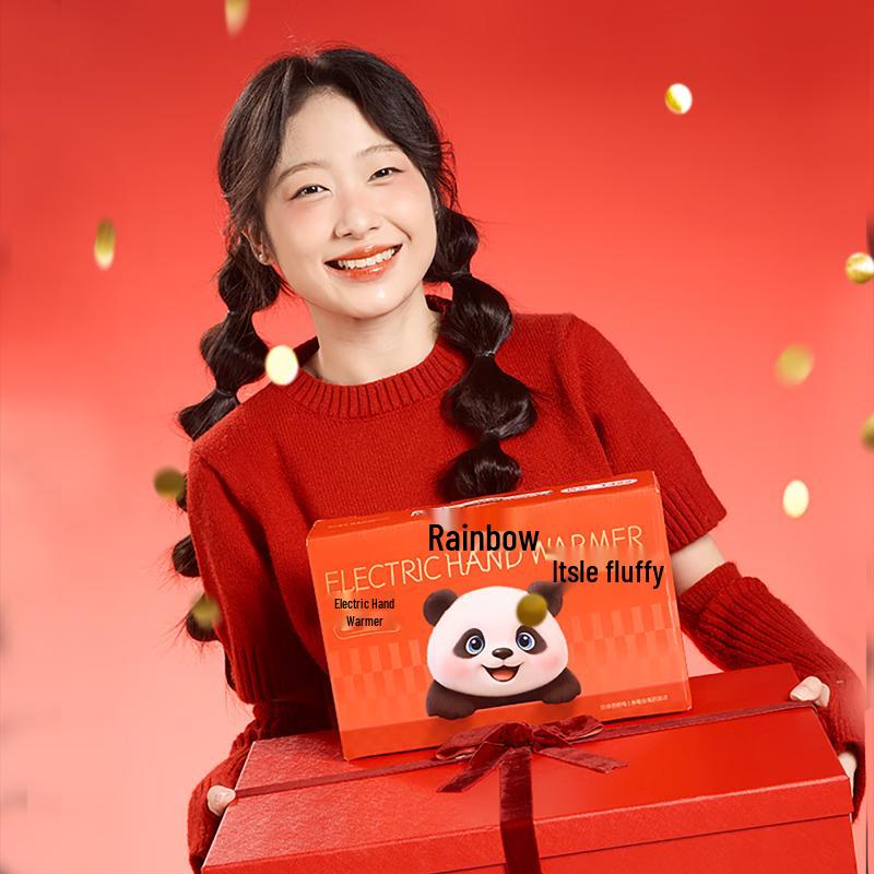 

Rainbow Panda Rechargeable Hand Warmer