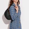 New COACH Luna Soft Pebbled Leather Shoulder Bag, Handbag, Shoulder Bag Women's Black CC439-V5BLK