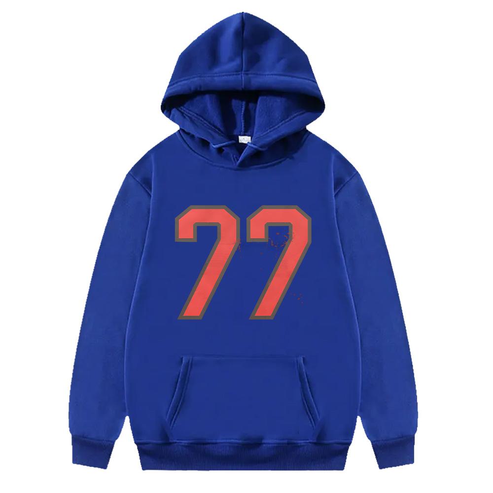 

I Barely Know Her 77 Hoodie Sombr merch Hip Hop Style Graphic Top Men Casual Sweatshirts Long Sleeve Pullovers Unisex Streetwear L темно-синього кольору