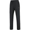 Sports Life Collection Knitted Sweatpants Women's Black Moderate Straight Fit Pants AKLSE30-1