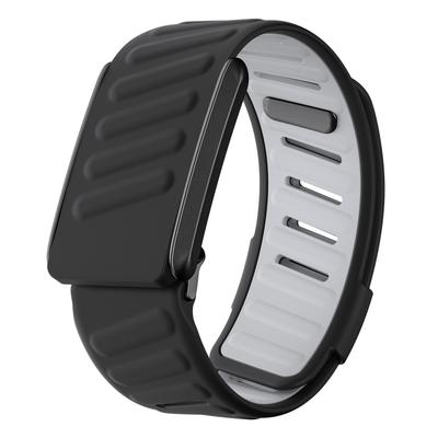 Two-Color Silicone Elastic Band for Whoop 4.0 Fitness Strap, Same Style As Cristiano Ronaldo.