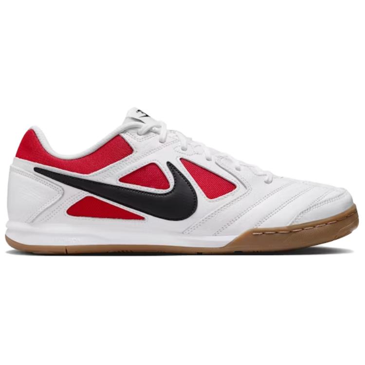 Nike Gato Chicago Unisex Sneakers White Gym-Red Gum-Dark-Brown IB8509-100