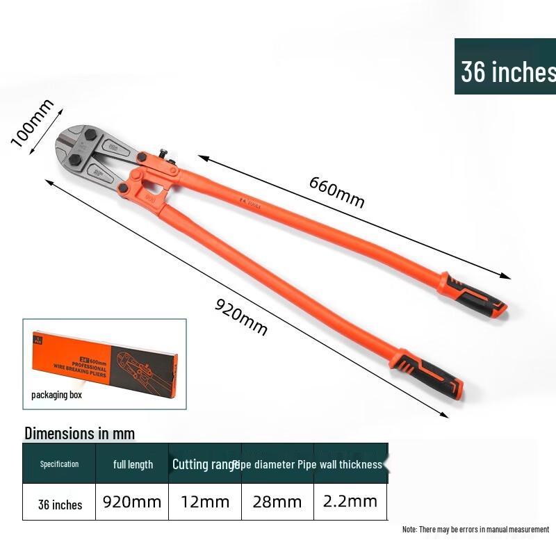 SMVP Industrial Grade Bolt & Rebar Cutter CN plug (adapter included)