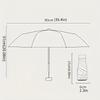 Mini Flat 6 Fold Pocket Umbrella UPF 50 Plus UV Protection Gradient Color Compact Travel Parasol Lightweight Windproof
