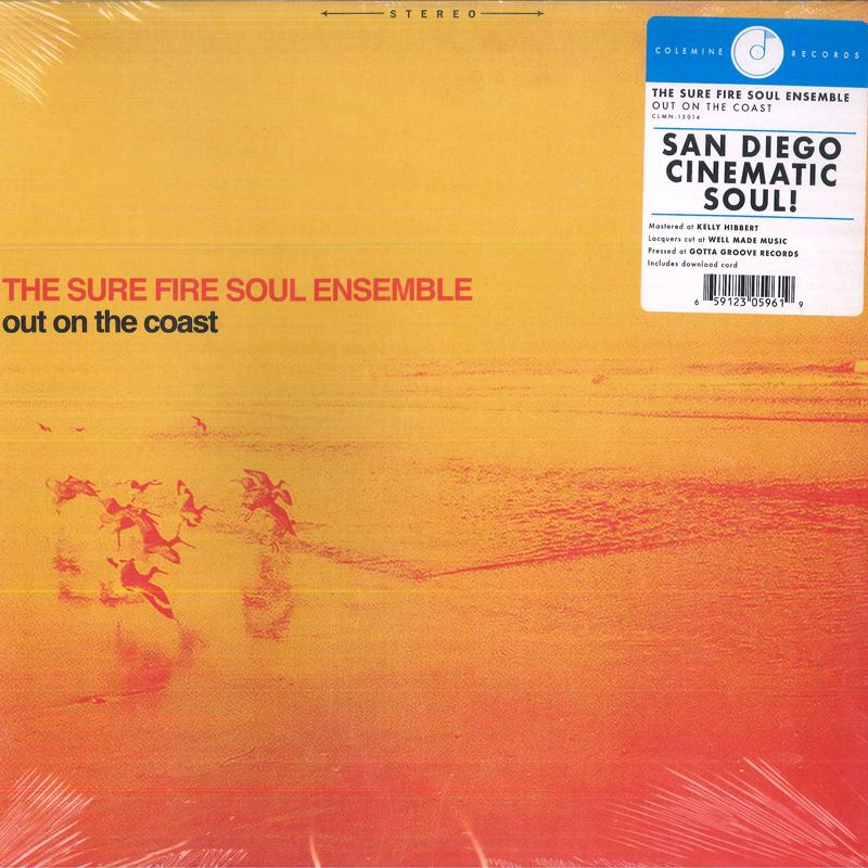 LP Record SURE FIRE SOUL ENSEMBLE - Out On The Coast CLMN12014 Colemine Record 2016 US Latin