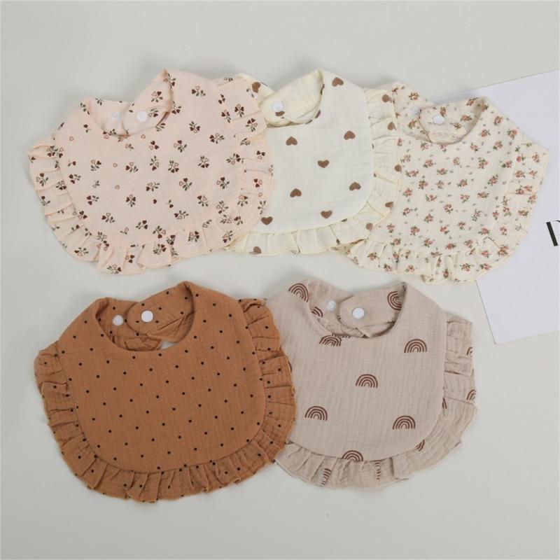 Baby Bandana Drool Bibs for Boys & Girls Newborn Burp Cloths Baby Bibs for Teething & Drooling Cotton Newborn Bibs