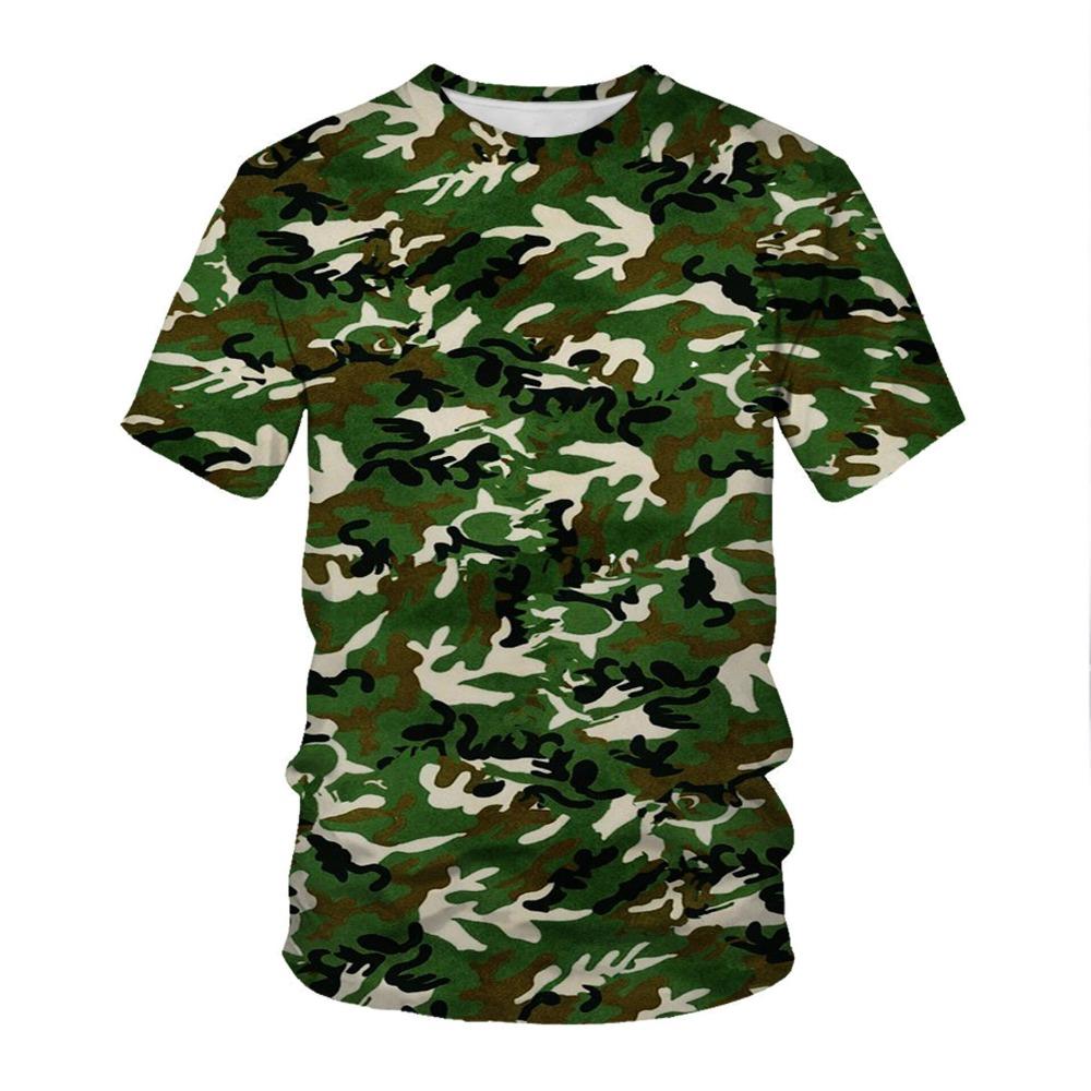Men's T-shirt Round Neck 3D Men's Top