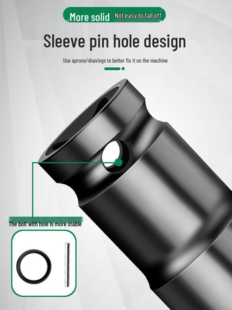 Comprehensive Electric Wrench Kit: Large, Medium, Small Socket Set with Air and Electric Wrench Tool Attachments