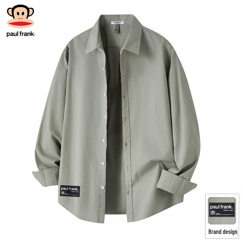 Paul Frank Men s Long Sleeve Cotton Casual Shirt XL