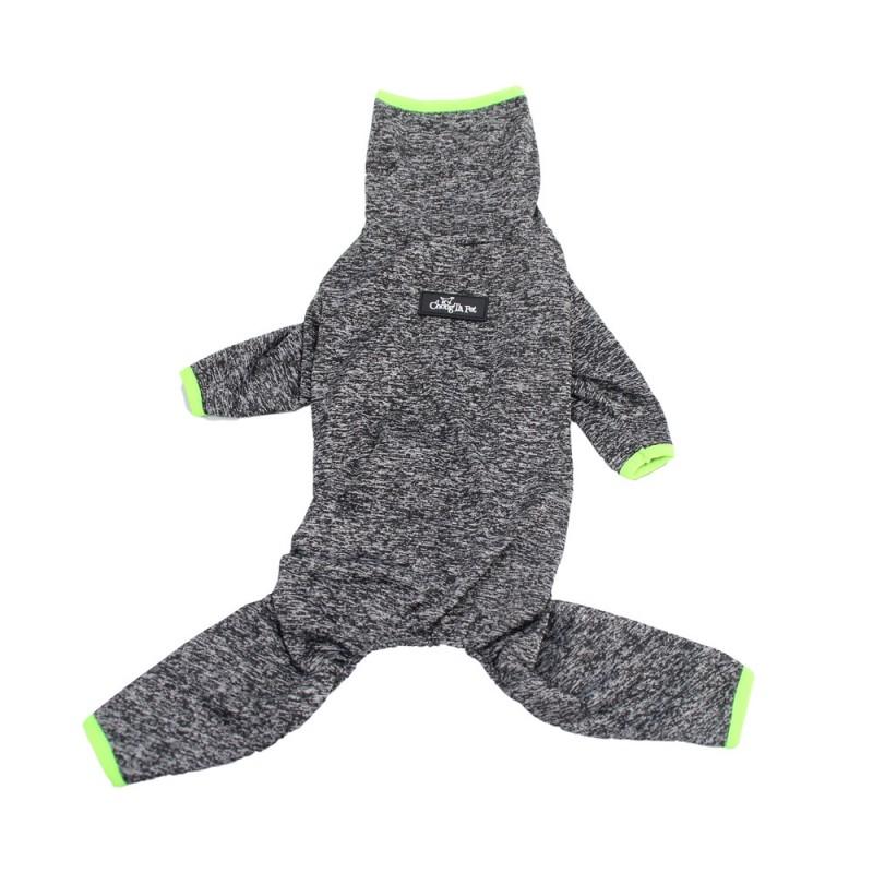 Stretchable Dog Jumpsuit With High Neck Small To Medium Breeds - Anti-Shedding Pet Clothing Fall Winter