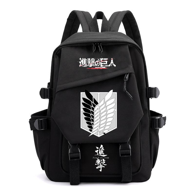 Anime Peripheral Attack Giant School Bag Japanese Retro Backpack Junior High School High School Backpack