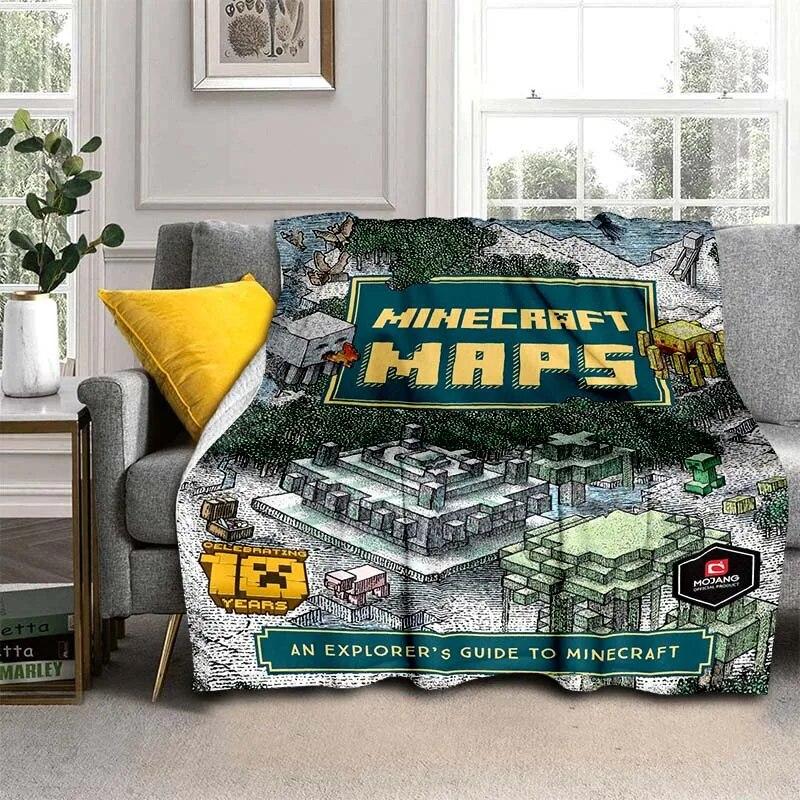 

3D Sandbox Games blanket for beds,Portable Picnic blanket,Custom thin summer blanket,Anti-Pilling cooling blanket throw blanket