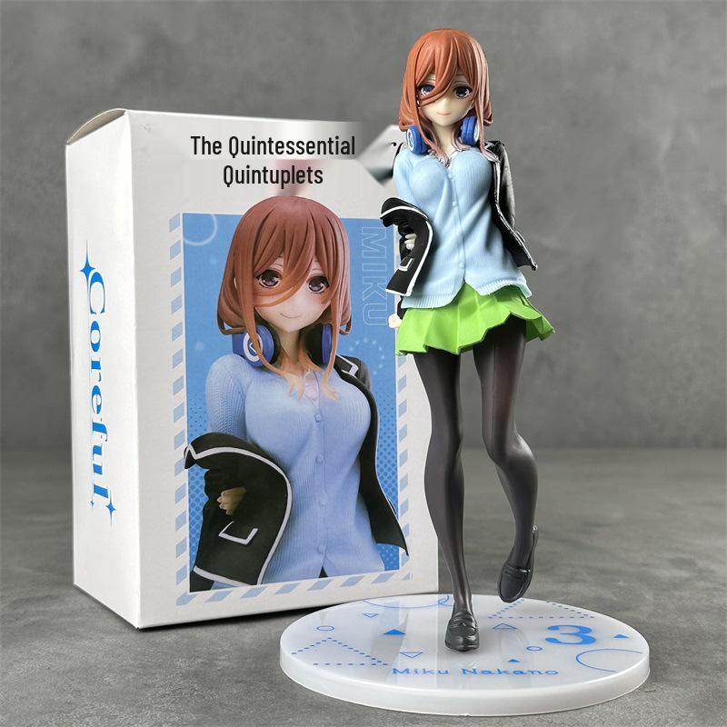 

Квинтэссенция Цветочной Мику Накано Стоящая Школьная Форма Аниме Фигурка