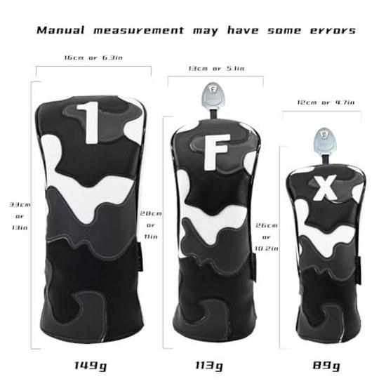 Head Cover Driver 440cc 460cc Golf Wood Utility UT Waterproof Specification Camouflage.